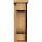 Ekena Millwork Newport Rough Sawn Corbel w/Backplate, Western Red Cedar, 6"W x 10"D x 18"H COR06X10X18NEW01RWR - alternate 4